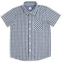 Summer Check Kids Shirt - Blue quality kids boys girls