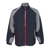 sunderland golf tournament jacket blackcharcoalred