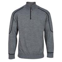 Sunderland Golf Diablo Lined Sweater Grey Marl