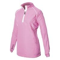 sunderland golf ladies mistral windshirt hibiscuswhite