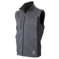 sunderland golf everest bonded fleece gilet graphiteblack