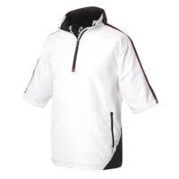 Sunderland Golf Bora SS Windshirt White/Black/Red