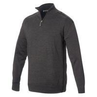 Sunderland Golf Pampero Lined Sweater Grey Marl/Black