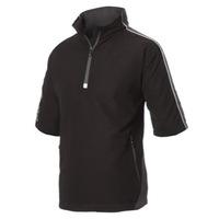 Sunderland Golf Bora SS Windshirt Black/Graphite/White