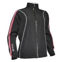 Sunderland Golf Ladies Bergen Jacket Black/Firecracker/White