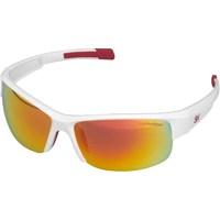 Sunwise Mens Sunglasses White/Red