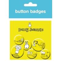 Suicide Bunny Humour Badge Pack