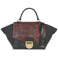 su shi mila croco womens handbags in black