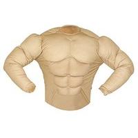 Super Muscle Shirt Costume Small For Super Hero Fancy Dress