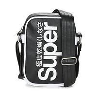 superdry festival mens pouch in black