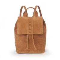 Suede Backpack