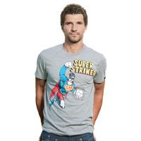 Super Striker T-Shirt // Grey MÃ?ÂªlÃ?Â©e 100% cotton