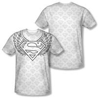 Superman - Winged Shield Repeat (Front/Back Print)