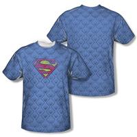 Superman - Repeat Over Distressed (Front/Back Print)