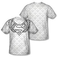 Superman - Winged Shield Repeat (Front/Back Print)