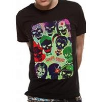 Suicide Squad Poster Unisex Small T-Shirt
