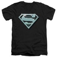 Superman - Chrome Shield V-Neck
