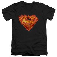 Superman - Hot Metal V-Neck