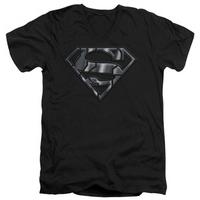 superman mech shield v neck