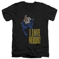 Superman - I Love Nerds V-Neck