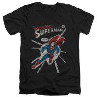 superman cover me v neck