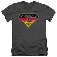 Superman - German Shield V-Neck