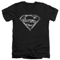 Superman - Urban Camo Shield V-Neck