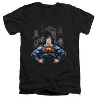 superman villains v neck