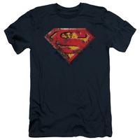 superman rusted shield slim fit