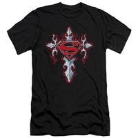 superman gothic steel logo slim fit