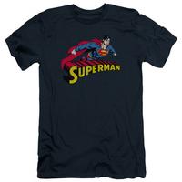 superman flying over slim fit