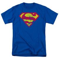 superman classic logo distressed