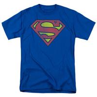 superman distressed retro logo