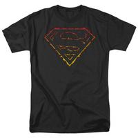 Superman - Flame Outlined Logo