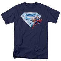 superman superman crystal logo
