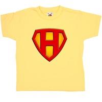 Super Hero Kids T Shirt - H
