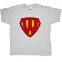 Super Hero Kids T Shirt - W