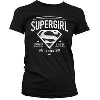 supergirl womens t shirt better than ever