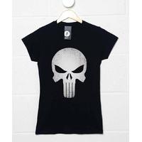 Superhero Inspired Fancy Dress Women\'s T Shirt - Punish Skull