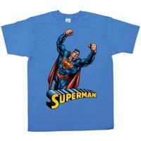 Superman Comic Book Flying T Shirt