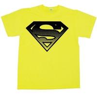 Superman T Shirt - Comic Book Print Shield