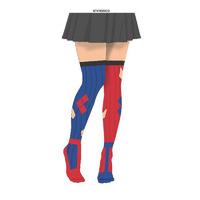 Suicide Squad Harley Quinn Tights Multicolour