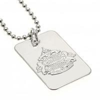 Sunderland A.F.C. Silver Plated Dog Tag &amp;amp; Chain
