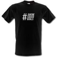 Suicide Squad Goals male t-shirt.