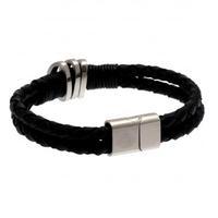 sunderland afc leather bracelet