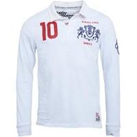 Superdry Mens Valiant Rugby Top Optic White