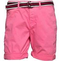 superdry mens international hyper pop chino shorts echo pink