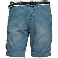 Superdry Mens Supernational Chino Shorts Indigo Crosshatch