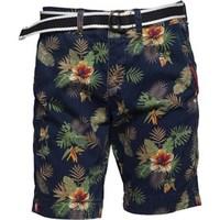 superdry mens international print chino shorts tropical paradise