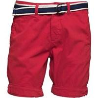 superdry mens international chino shorts bright red